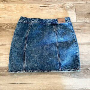 American eagle jean skirt